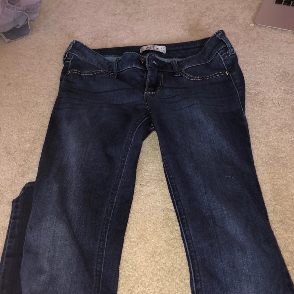 blue jeggings